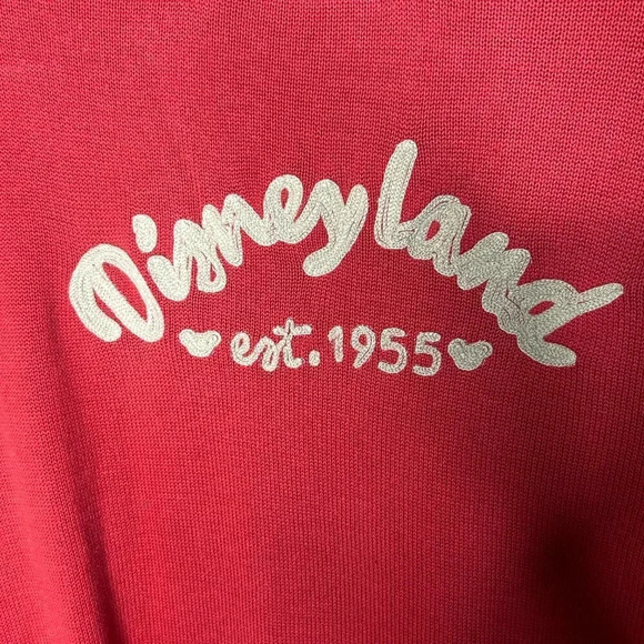 Disneyland Resort Mens Womens Oversized Embroidered Cozy Sweater - Picture 3 of 6